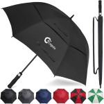 Promotional Extra Large Golf Umbrella Large 58/62/68" Automatic Open