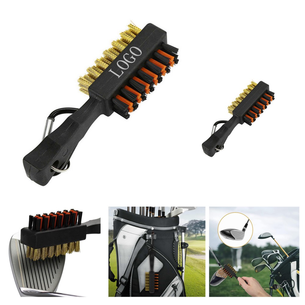 Personalized Dual-Sided Golf Club Cleaning Brush Personalized Dual-Sided Golf Club Cleaning Brush