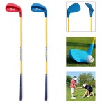 Blue Carbon Golf Clubs with Logo