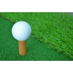 Logo Branded White Double-layer Training Golf Ball 336 Honeycombs