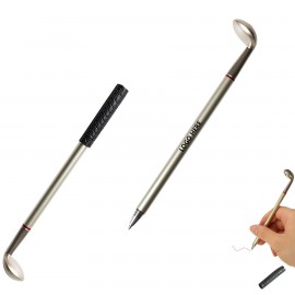 Red Ink Golf Bar Ballpoint Pen with Logo