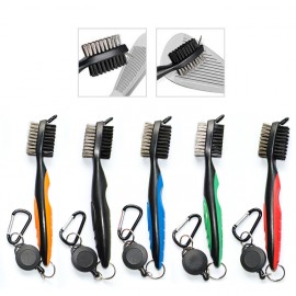 Logo Branded Retractable Golf Club Brush  Logo Branded Retractable Golf Club Brush