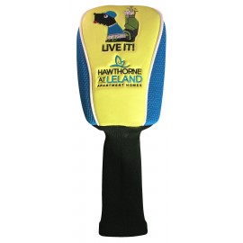 Longneck Mesh Embroidered Driver Head Cover with Logo