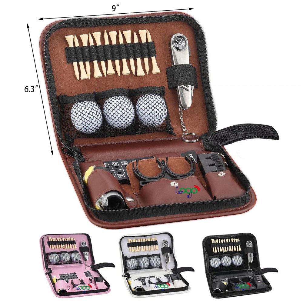 Personalized Golf Accessories Set with Hi-End Case