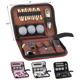 Personalized Golf Accessories Set with Hi-End Case