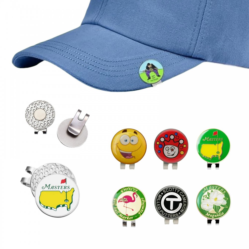 Magnetic Golf Ball Marker Hat Clip with Logo Magnetic Golf Ball Marker Hat Clip with Logo