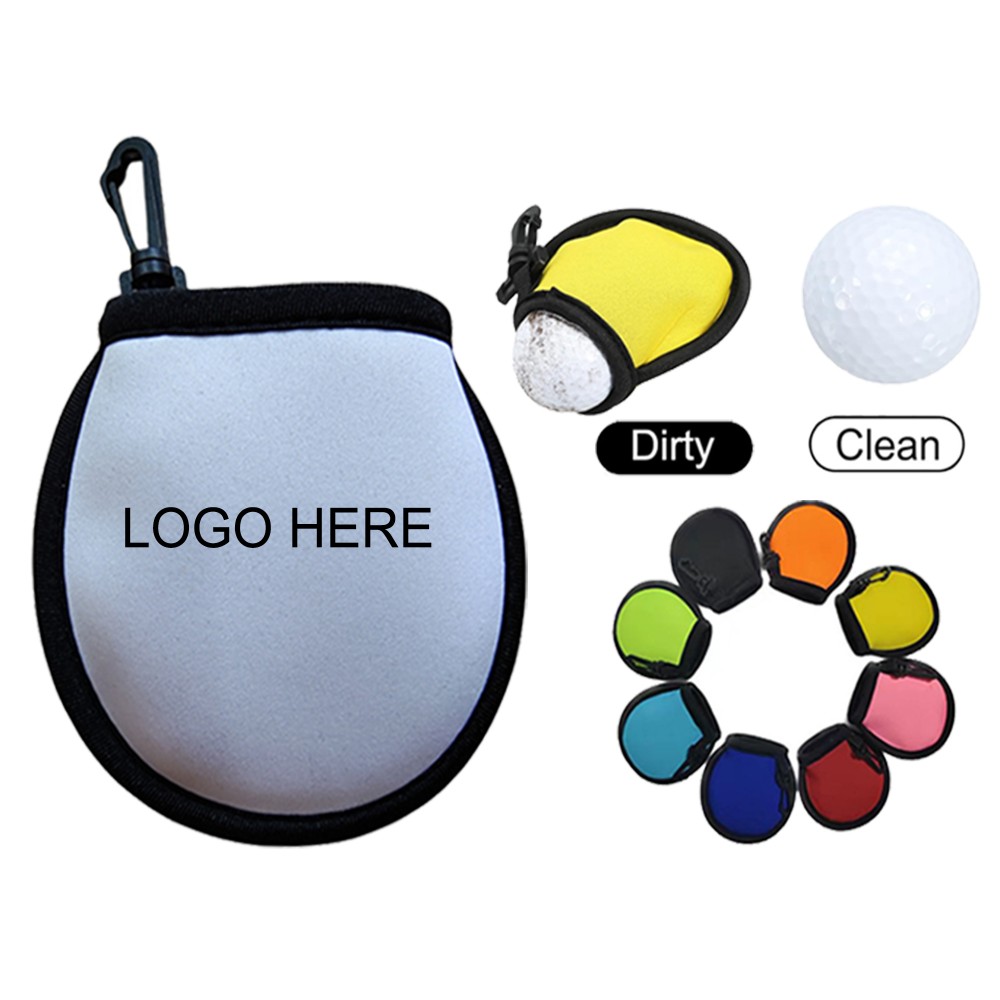 Promotional Portable Golf Ball Cleaning Bag