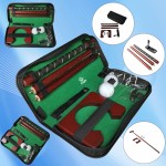 Compact Golf Putter Ensemble with Logo
