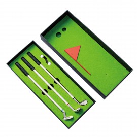 Golf Ballpoint Pen Set with Logo