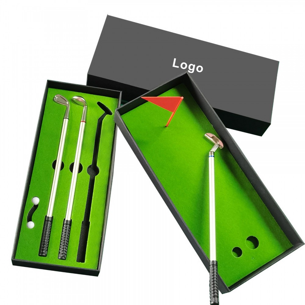 Golf Club Pen Set for Boss Coworker with Logo Golf Club Pen Set for Boss Coworker with Logo
