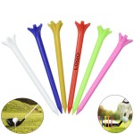 5 Prongs Plastic Golf Tees with Logo
