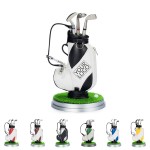 Personalized Golf Pen Holder for Office Desk Decor