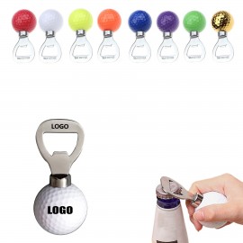 Golf Ball Bottle Opener with Logo