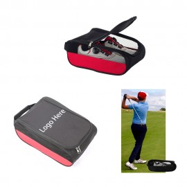 Screen Print Side Mesh Golf Shoe Bag Shoes Cover with Logo