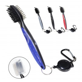 Golf Club Brush and Groove Cleaner. with Logo