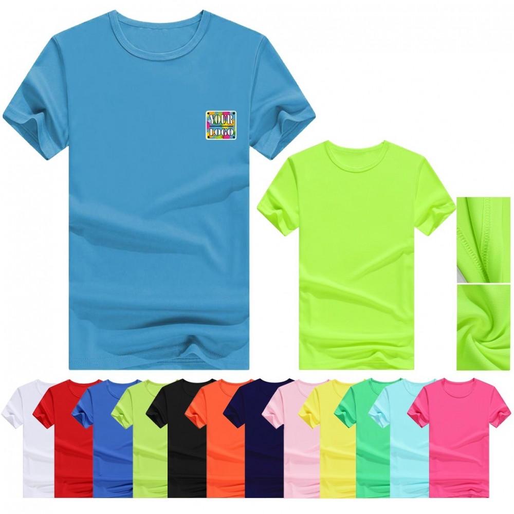 Logo Branded Quick Drying Men's T-Shirt