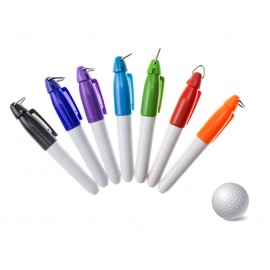 Budget mini dry erase golf marker pen with Logo