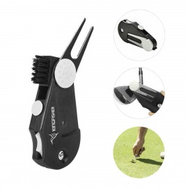 Logo Branded 5 in 1 Multi Function Golf Tool  Logo Branded 5 in 1 Multi Function Golf Tool