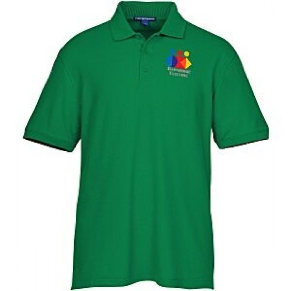 Custom Lightweight Classic Pique Polo - Men's - Full Color