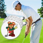 Custom Golf Hat Clip w/ Full Color Ball Marker