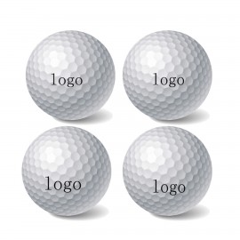 Promotional MOQ 100 Custom Refinished Golf Ball