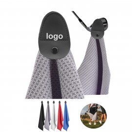 Magnetic Golf Towel with Logo  Magnetic Golf Towel with Logo