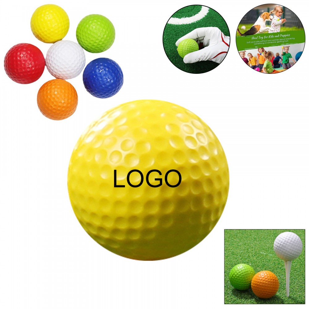 PU Practice Golf Training Balls with Logo