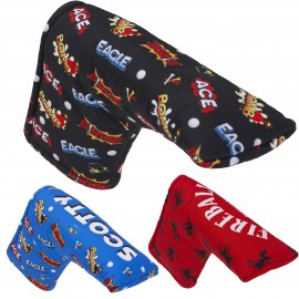 Personalized Sublimated Blade Putter Cover  Personalized Sublimated Blade Putter Cover