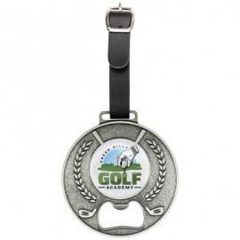 Golf Bag Tag Bottle Opener with Logo
