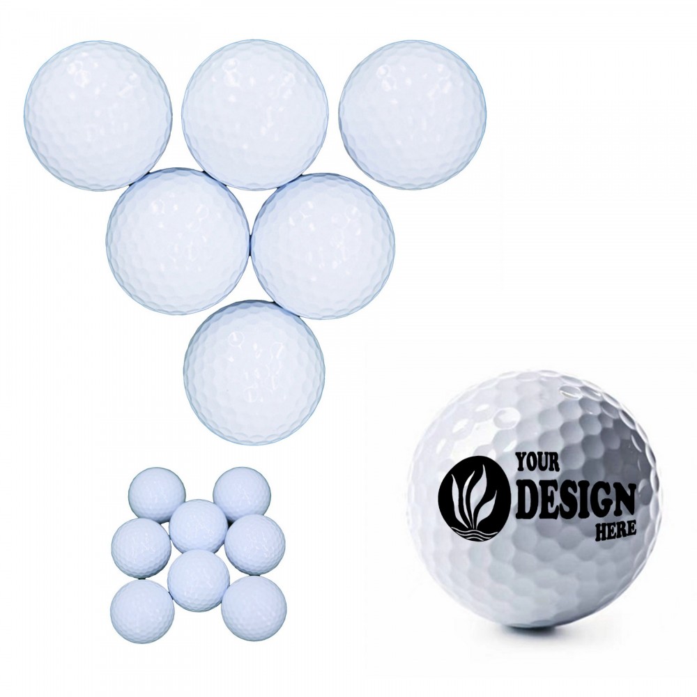 Customized 3-Piece Tournament Golf Ball