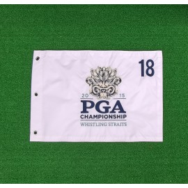 Embroidered Golf Flag with Logo