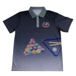 Promotional Fully Sublimated Printed Dry Fit Moisture Wicking Golf Polo Jersey Shirt