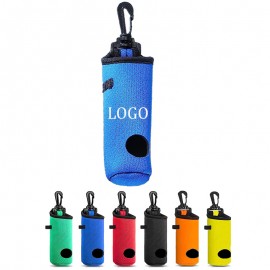 Logo Branded Golf Ball Storage Pouches