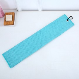 Promotional 16x26 Inch Microfiber Waffle Golf Towel  Promotional 16x26 Inch Microfiber Waffle Golf Towel