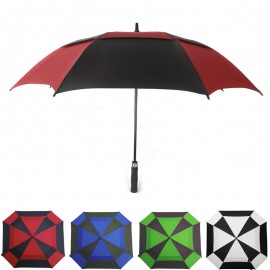 Vented Canopy Golf Umbrella(60" arc) with Logo