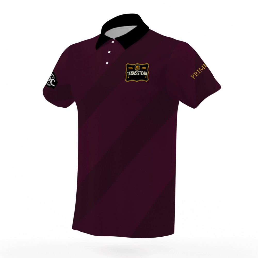 Personalized Polo Shirt - Full Color Sublimated