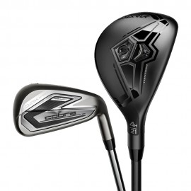 Cobra DARKSPEED Graphite Combo Irons with Logo  Cobra DARKSPEED Graphite Combo Irons with Logo