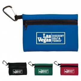 Neoprene Ditty Bag w/ Carabiner with Logo