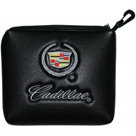 Synthetic Leather Zipper Valuables Bag with Logo  Synthetic Leather Zipper Valuables Bag with Logo