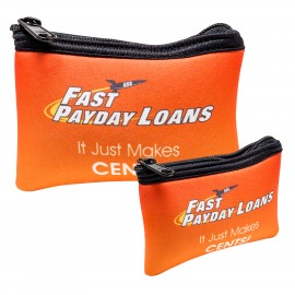 Zippered Pouch -- Small with Logo