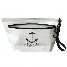 Zippered Pool Pouch with Logo