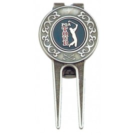 Divot Tool w/ Belt Clip & Ball Marker with Logo