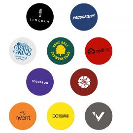 Pride Plastic Custom Ball Markers  Quarter Size with Logo