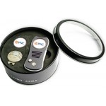 Team Golf Switchblade Tin with Hat Clip Ball Marker with Logo