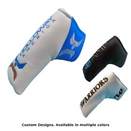 Magnetic Closure Blade Putter Head Cover with Logo