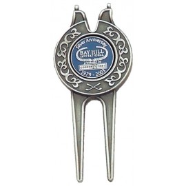 4-in-1 Divot Tool w/ Magnetic Ball Marker with Logo