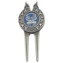 Customized 4-in-1 Divot Tool w/ Magnetic Ball Marker  Customized 4-in-1 Divot Tool w/ Magnetic Ball Marker