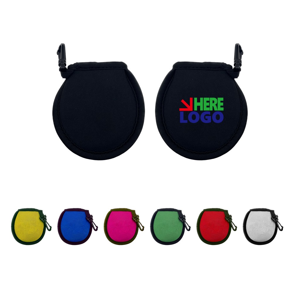 Personalized MOQ 50 Golf Ball Cleaner Pouch
