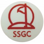 Custom Imprinted Custom Plastic Ball Marker / 1 Color