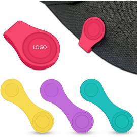 Silicone Magnetic Golf Hat Clip with Logo